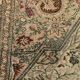 6x8 Madallion Pattern Cream & Salmon Persian Rug, 196x260Cm