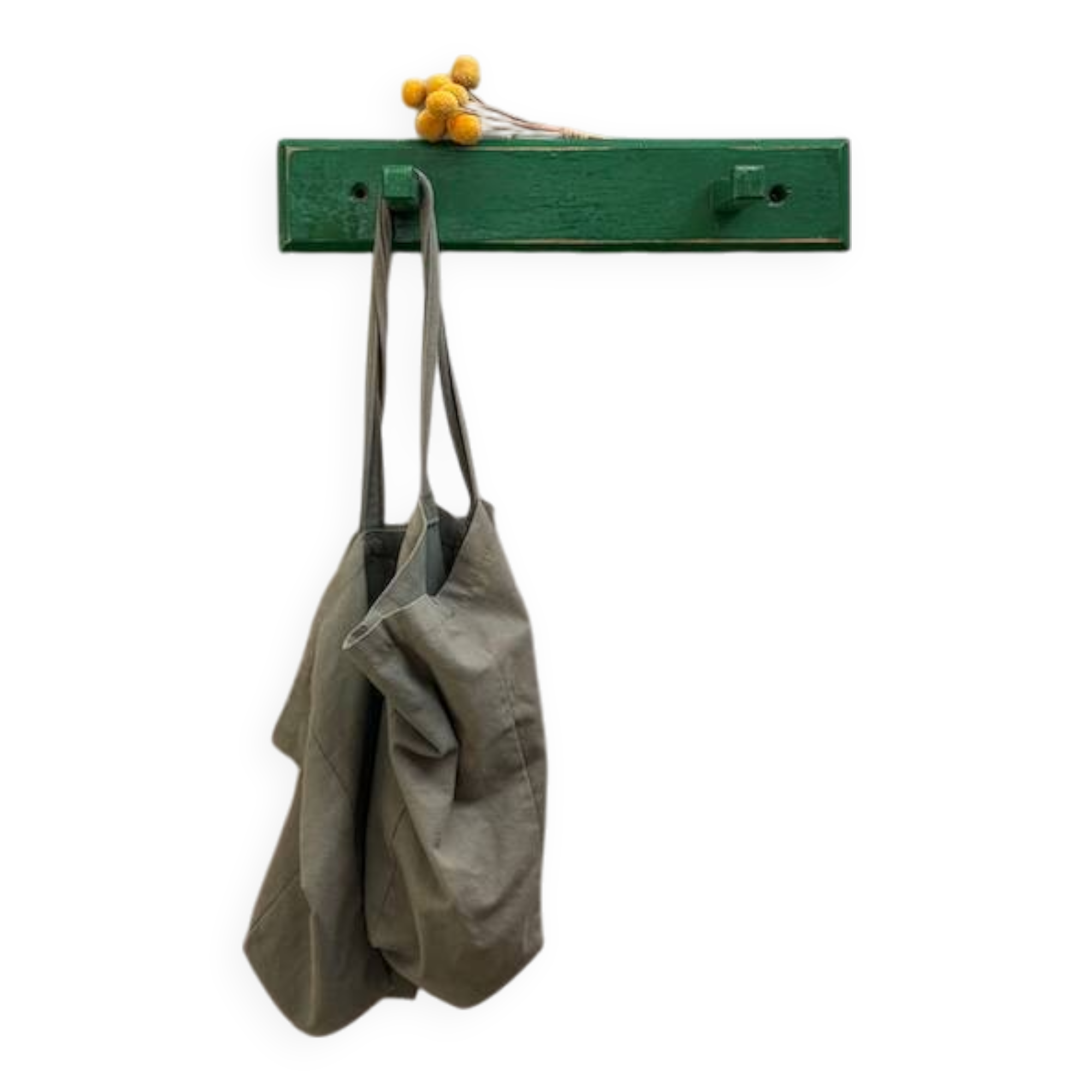 Vintage wooden coat hook