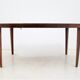 Table en bois de rose, design danois, années 1960
