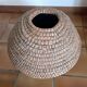 Woven basket. Early 20th century. Handcrafted work.