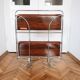 Mid-century modern German bar cart or trolley, 1970s