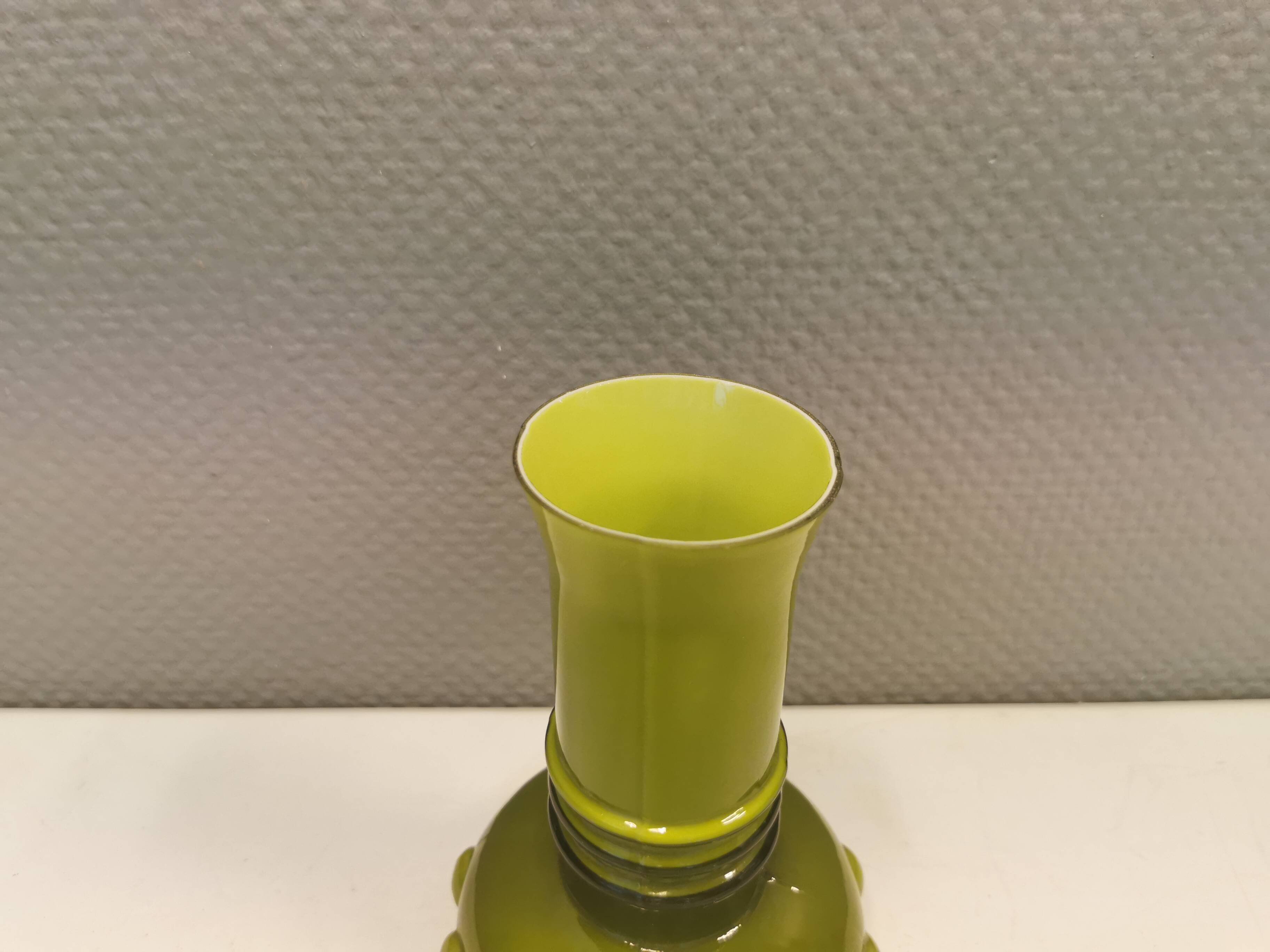 Vase de la verrerie suédoise flygsfors.