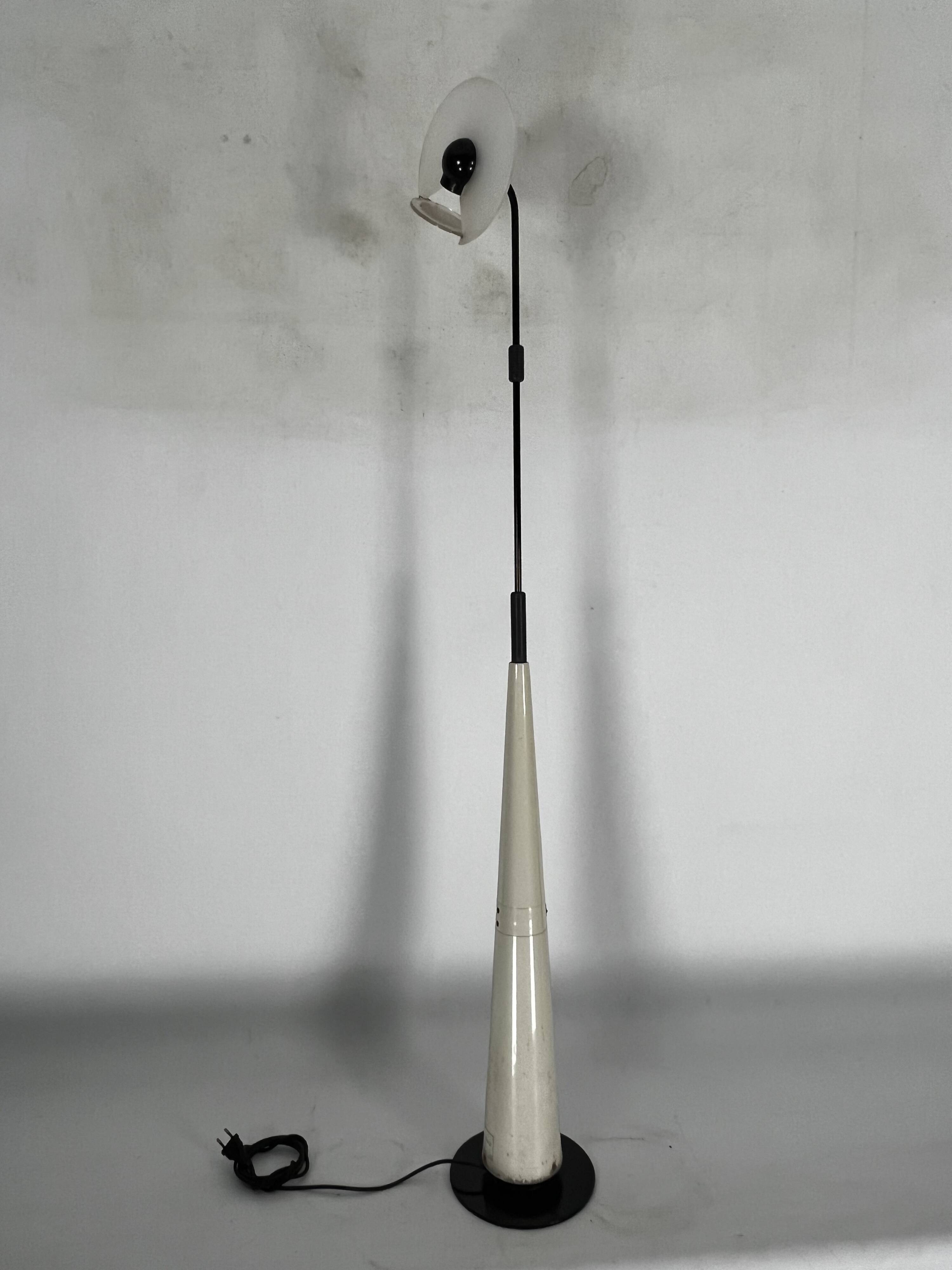 Postmodern floor lamp Club 1195 by Giuseppe Ramella for Arteluce, ITALY 1980s