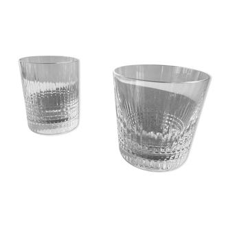 VERRES A WHISKY Cristal de Baccarat