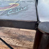 Jacques adnet and guidette carbonnel coffee table 1950