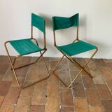 Pair of camping chairs