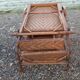 Chaise longue bambou et rotin 1900