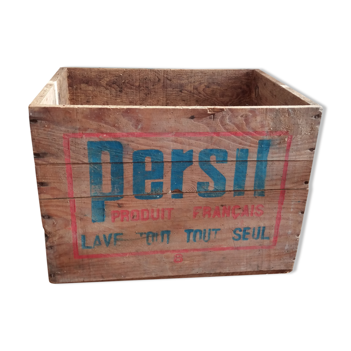 Caisse en bois persil