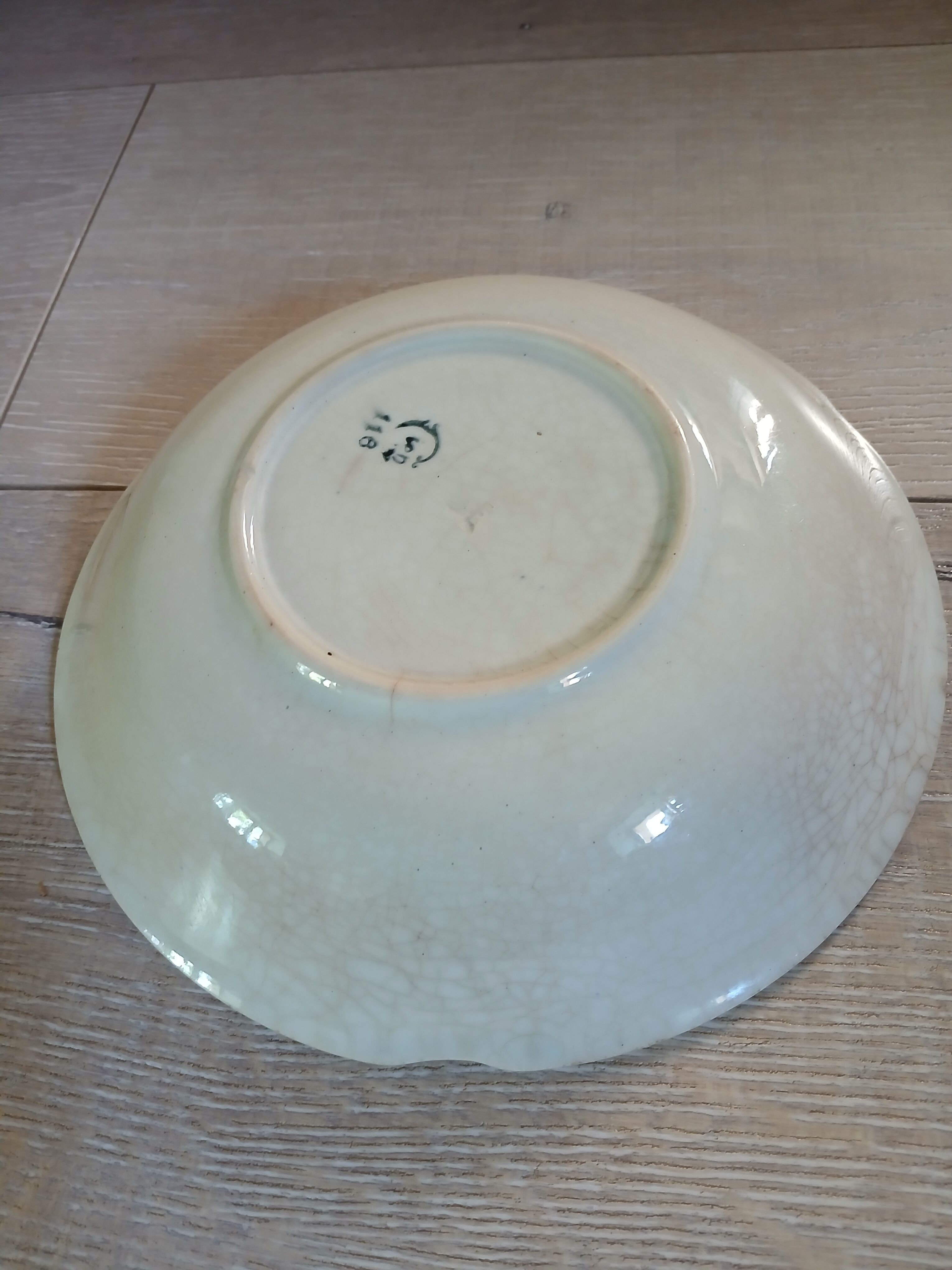 2 very old deep plates