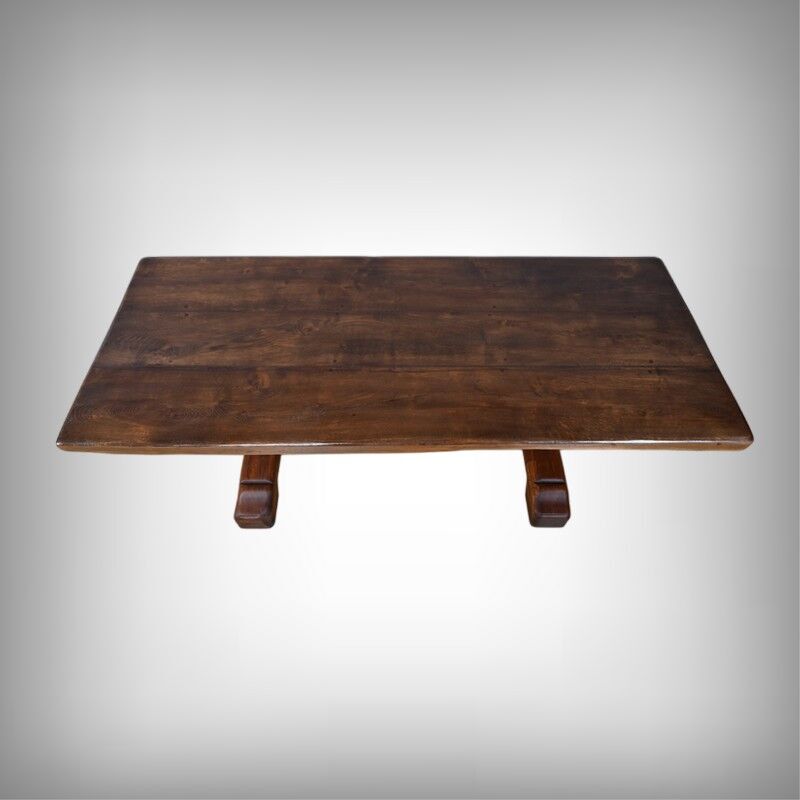 Monastery table in oak – 1st part 20th century