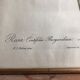Ancienne lithographie planche botanique rose cent feuilles bordeaux vintage