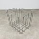 Magazine holder in chromed metal by Willi Glaeser for TMP 80s