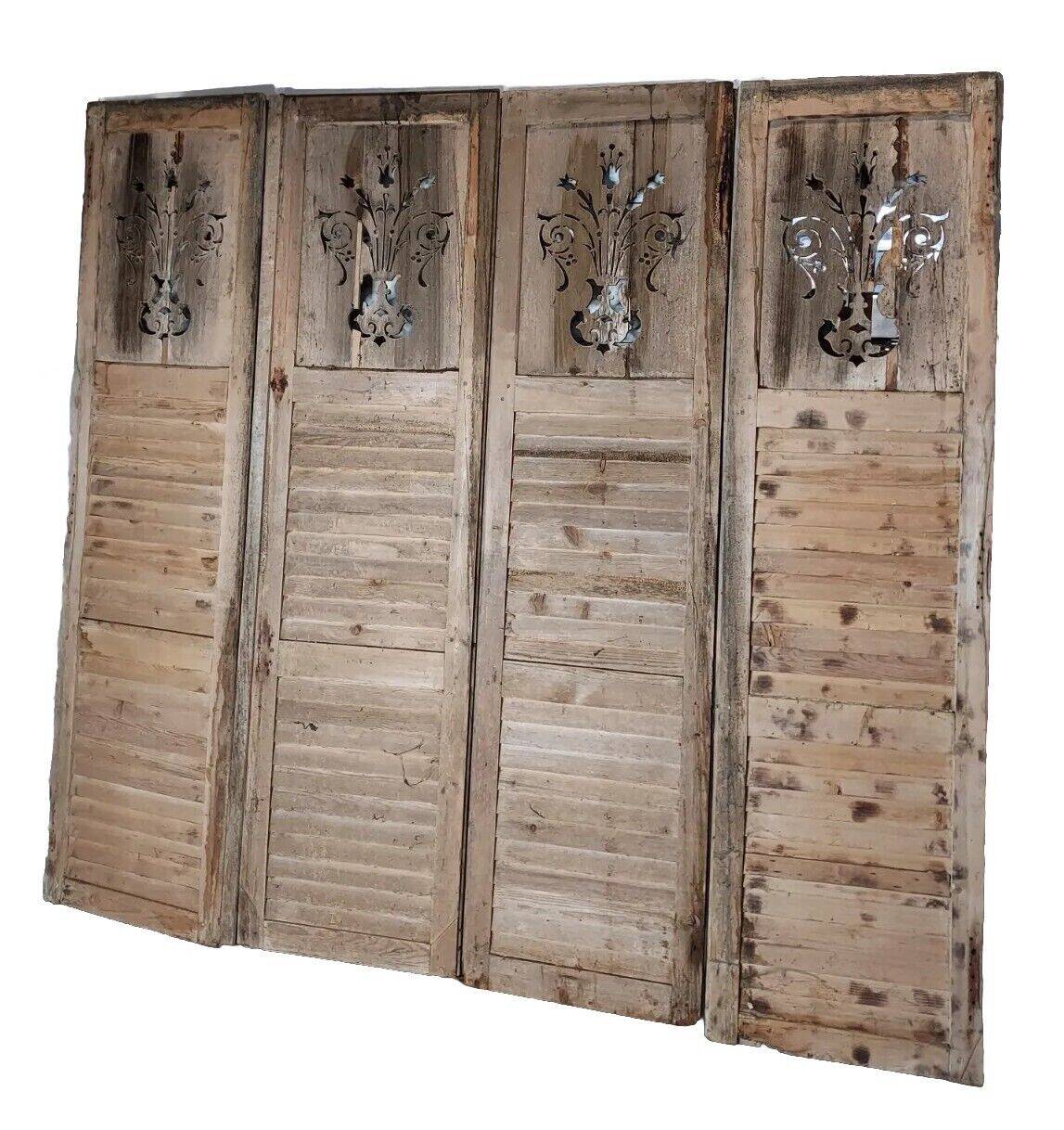 Fir shutters x 4