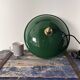 Green opaline pendant light
