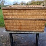Old Wicker Trunk