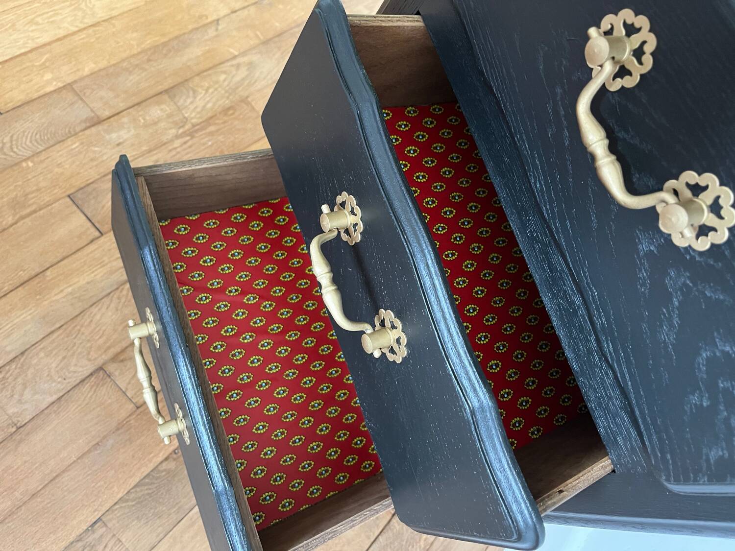 Old chest of drawers refurbished