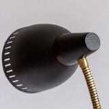 Metal and brass cocotte lamp, 1950s