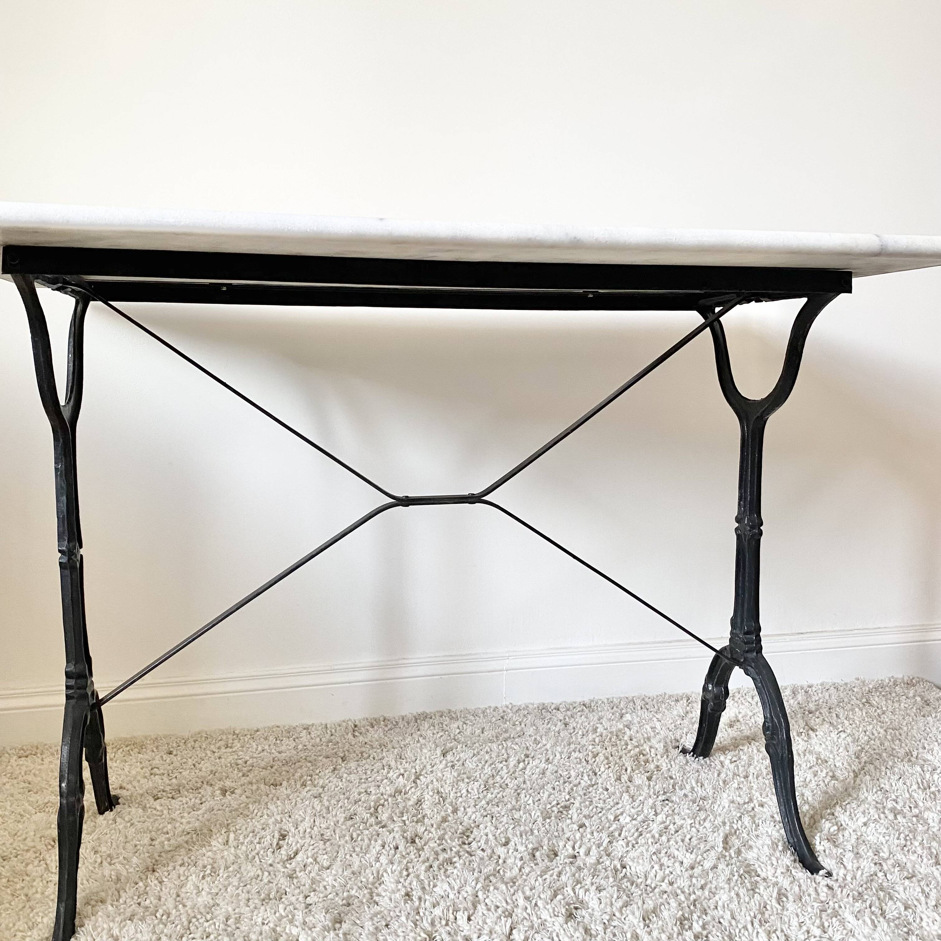 Parisian bistro table