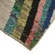 Tapis boho recyclé turc fait main 98 cm x 290 cm