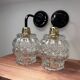 Pair of antique glass wall sconces