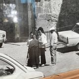 Set of three black and white photos 1950