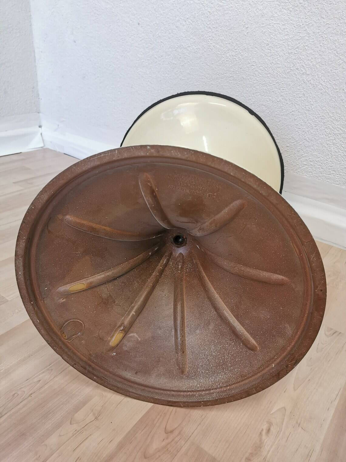 Vintage Mushroom Stool: Finzgar & Zorman, Meblo 1960s Space Age Design