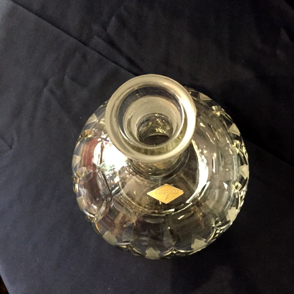 Crystal liqueur service years 1930/1940