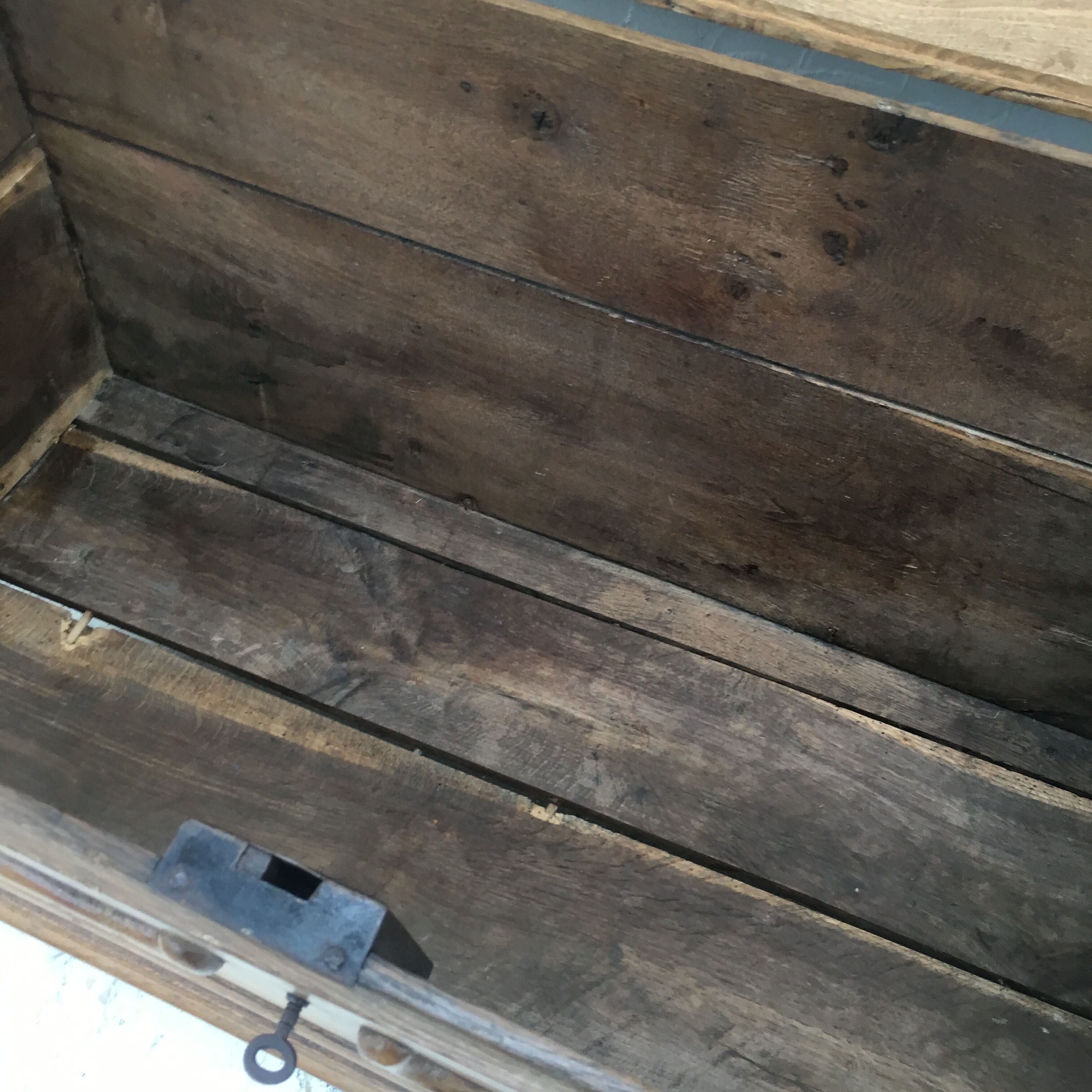 Wooden chest