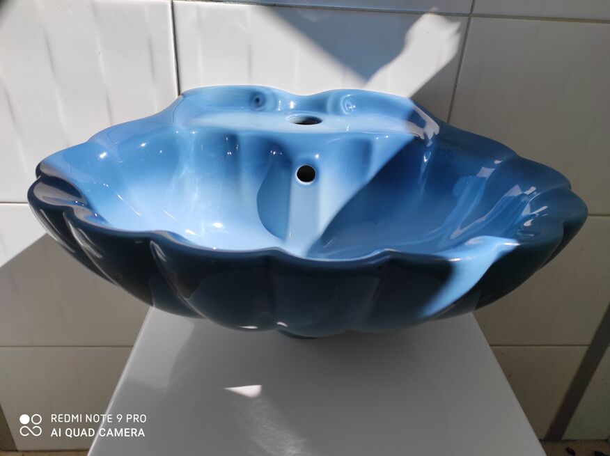Lavabo ancien forme coquille | Selency