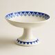 Antique art deco fruit bowl from Sarreguemines, Valois model