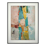 Original painting Modern abstract art Stael