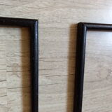 Pair of frame baguette doucine Napoleon lll