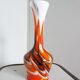 Vetreria Barbieri vase from Empoli in Italy in opaline glass from Florence