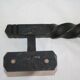 TORSADE iron offset marshal's baton door handle