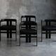 Pigreco chairs by Tobia Scarpa for Tacchini, Italy, 1960s