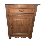 Meuble bahut confiturier en chêne