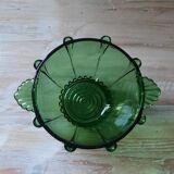 Vintage molded glass bowl