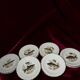 Fish plates in Limoges porcelain – Vintage service for 6