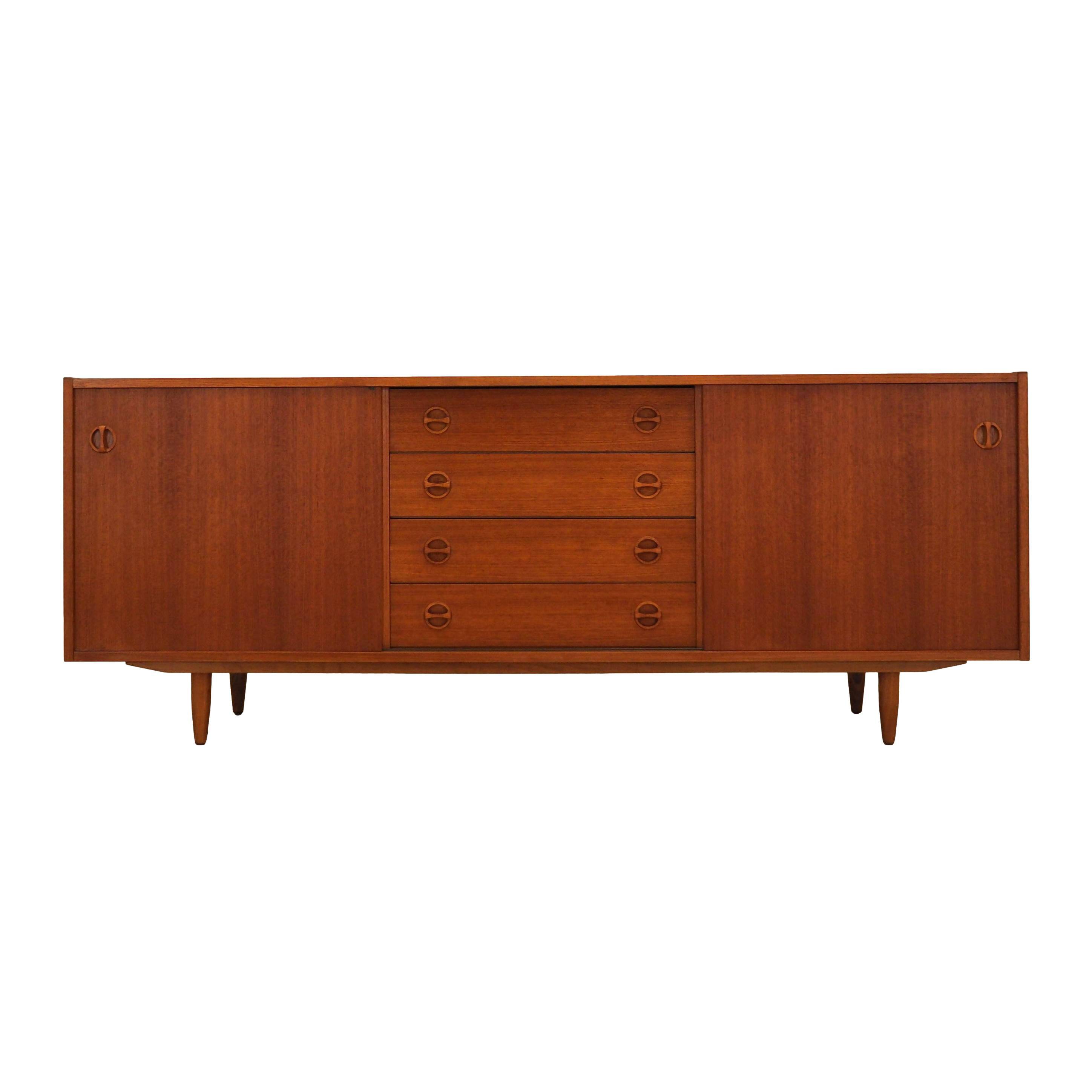 Teak sideboard, Danish design, 1970s, production: Denmark