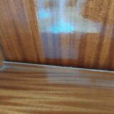 Small mahogany shelf