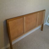 Headboard in wood and veneer oak