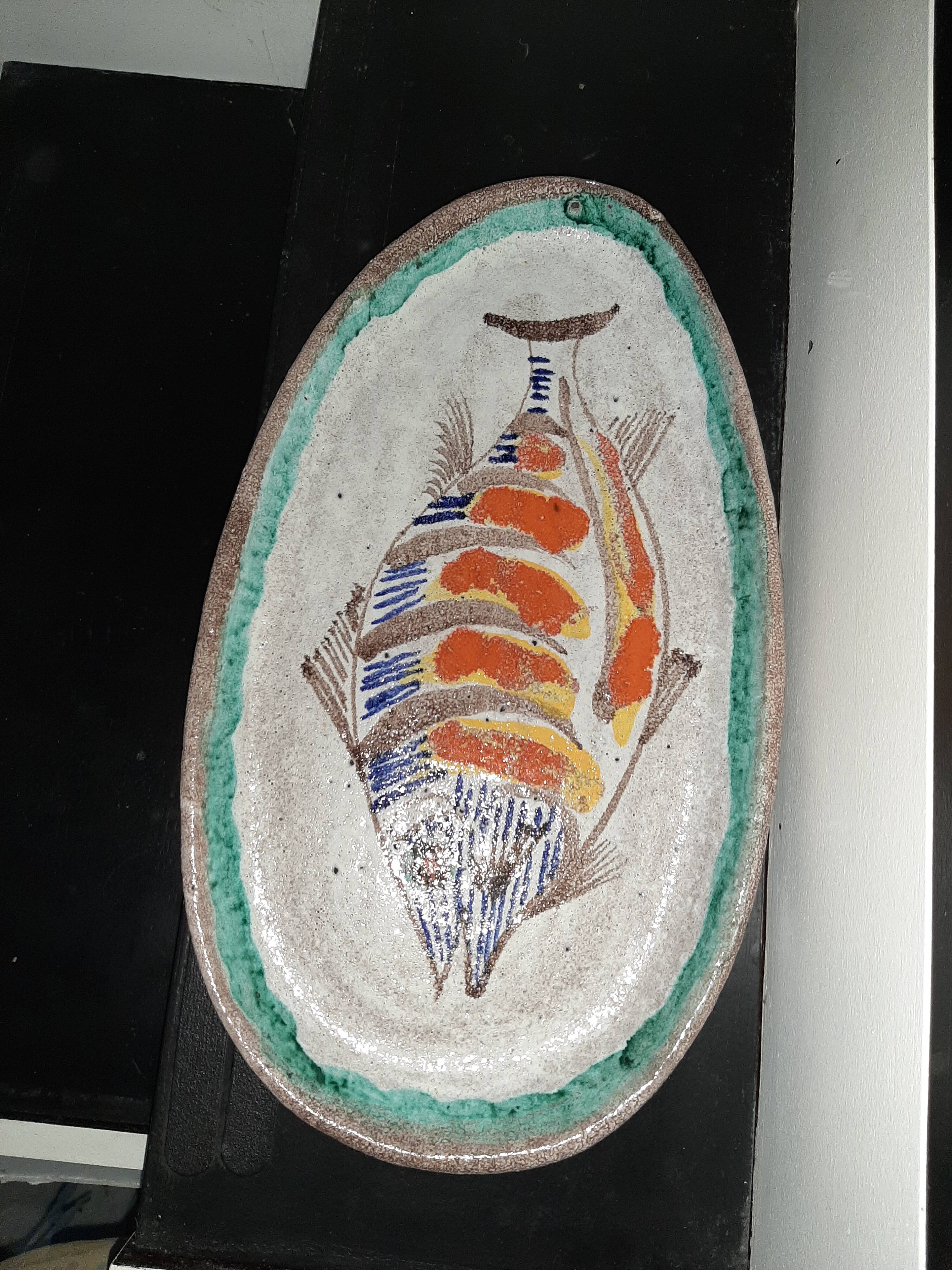 Vallauris fish service 7 people