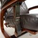 Westnofa Panter Leather Lounge Chair with Ottoman by Arnt Lande, 1970s