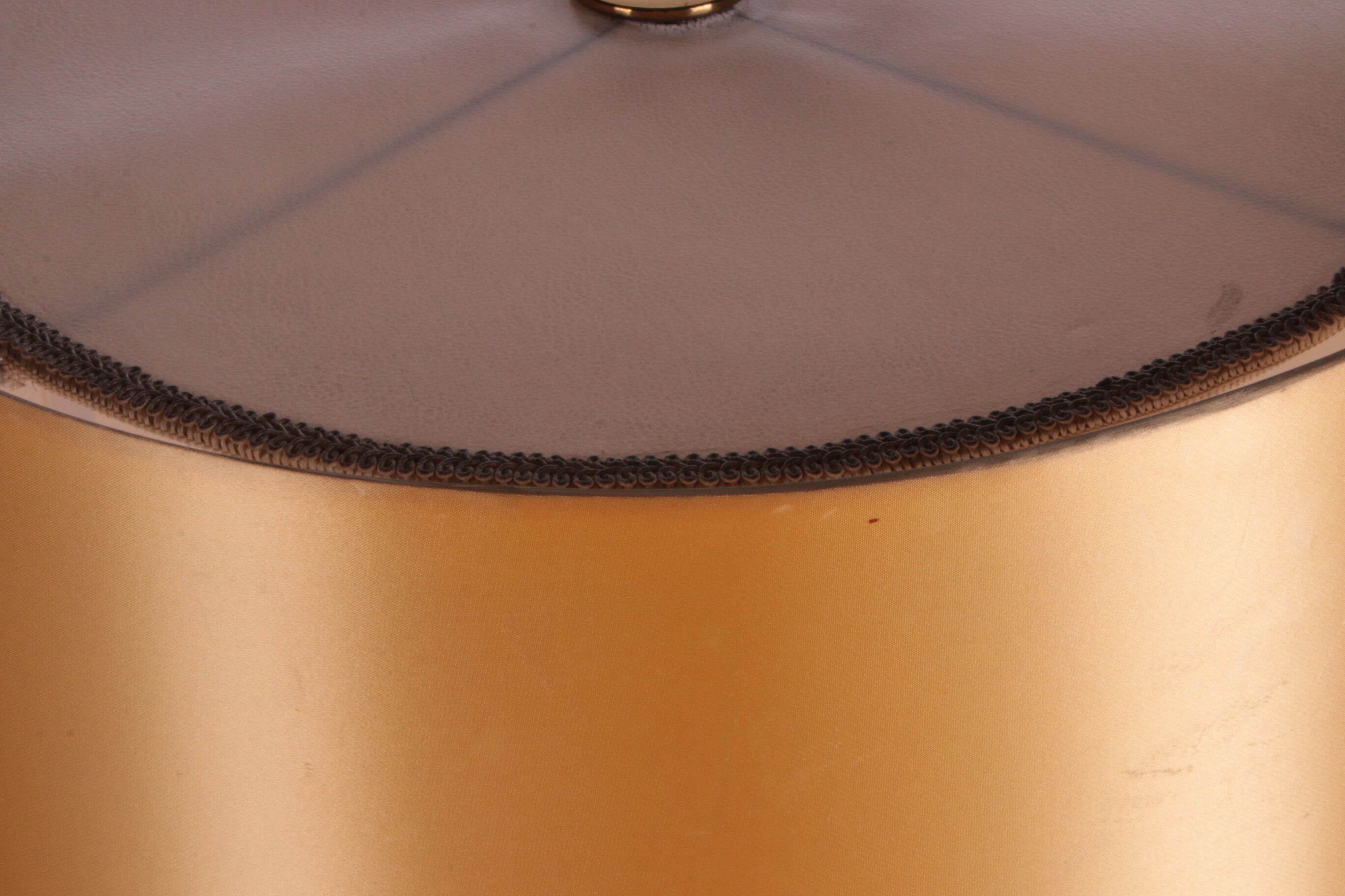 Floor lamp with glass tubes and brass details, 1960s