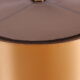 Floor lamp with glass tubes and brass details, 1960s