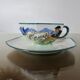 Basque ceramic René Gaïtaud, breakfast duo, 1960