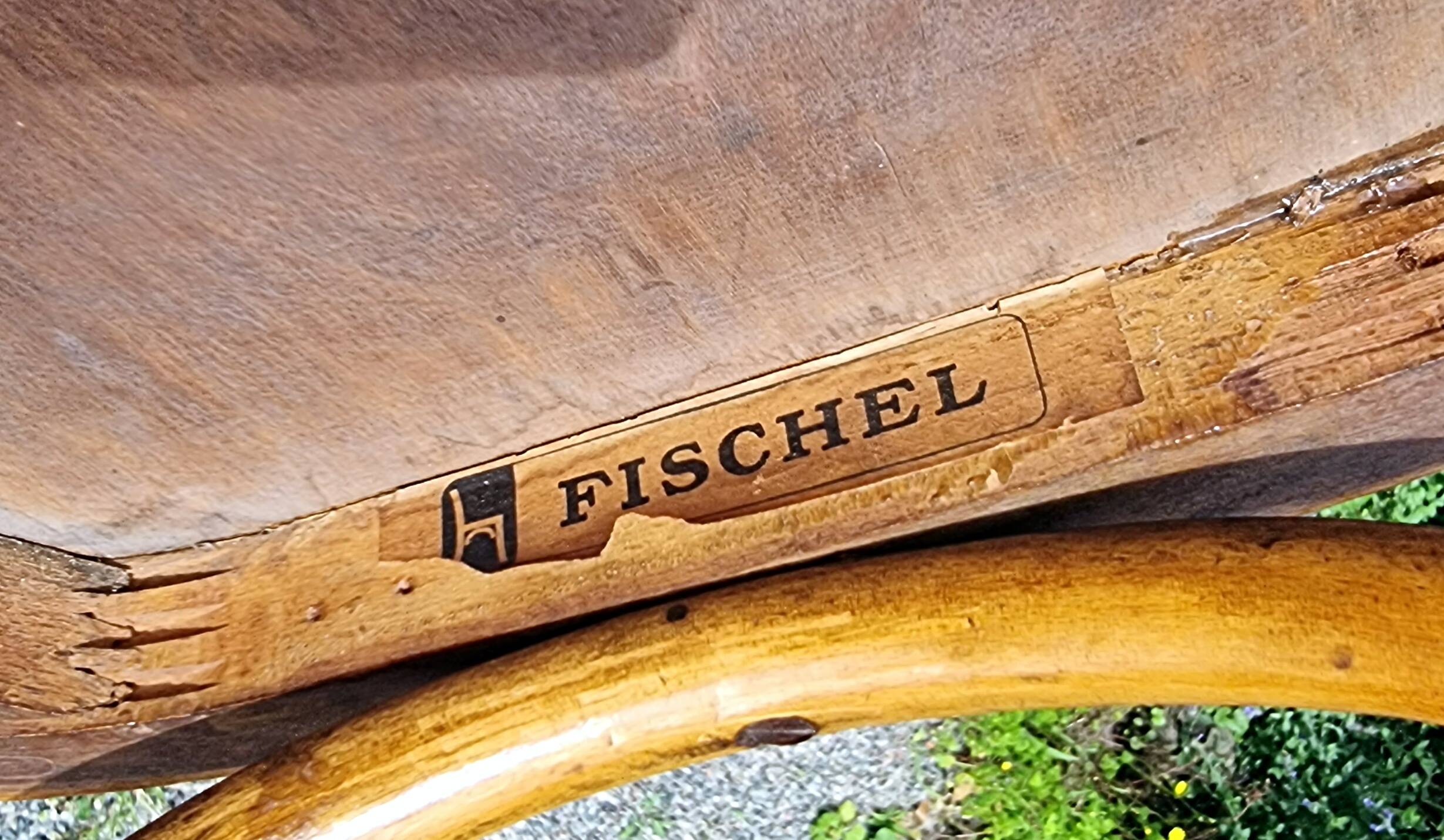4 Fischel Wissembourg bistro chairs from the 1930s