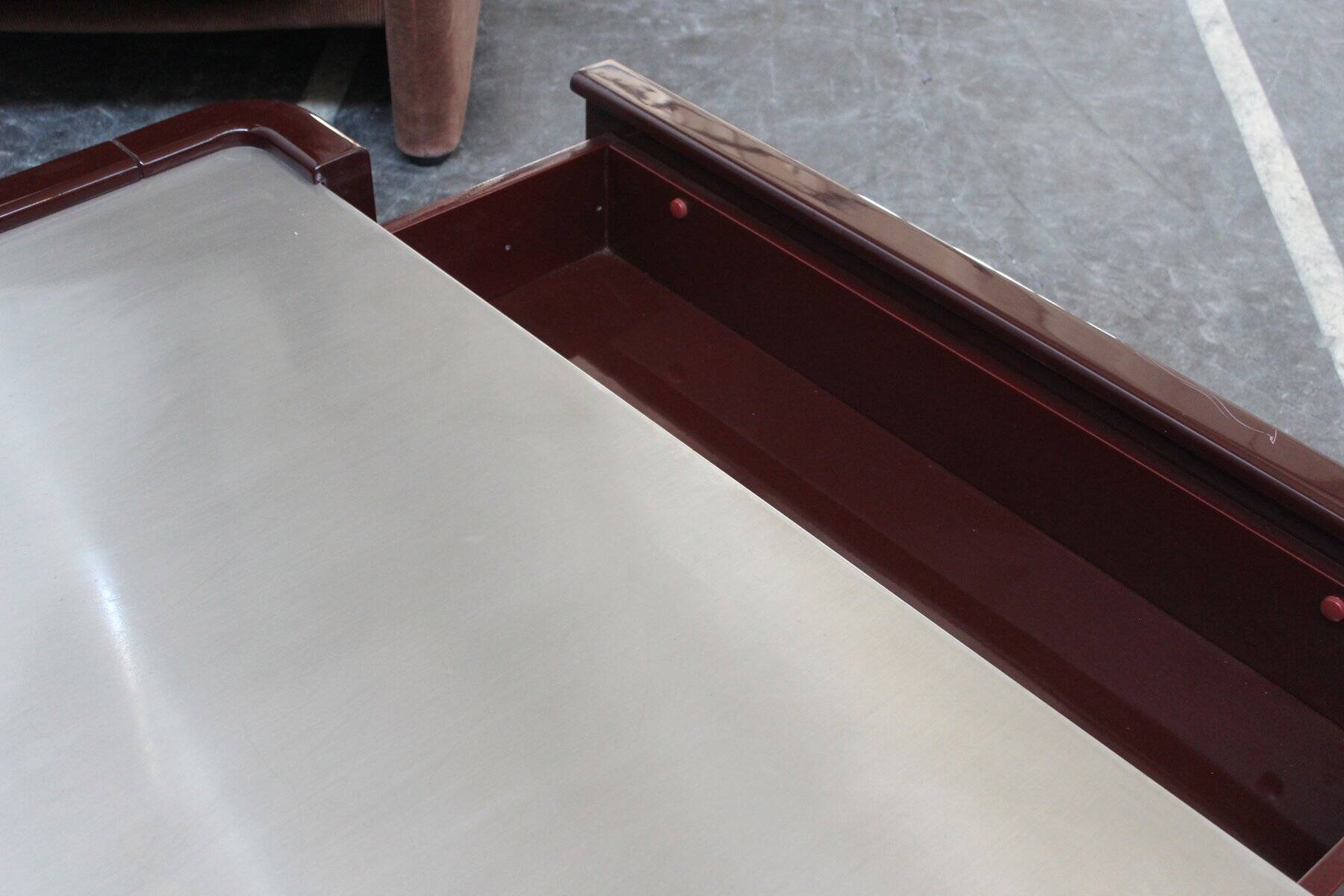 Caori Coffee Table with Storage for Records, 1960s