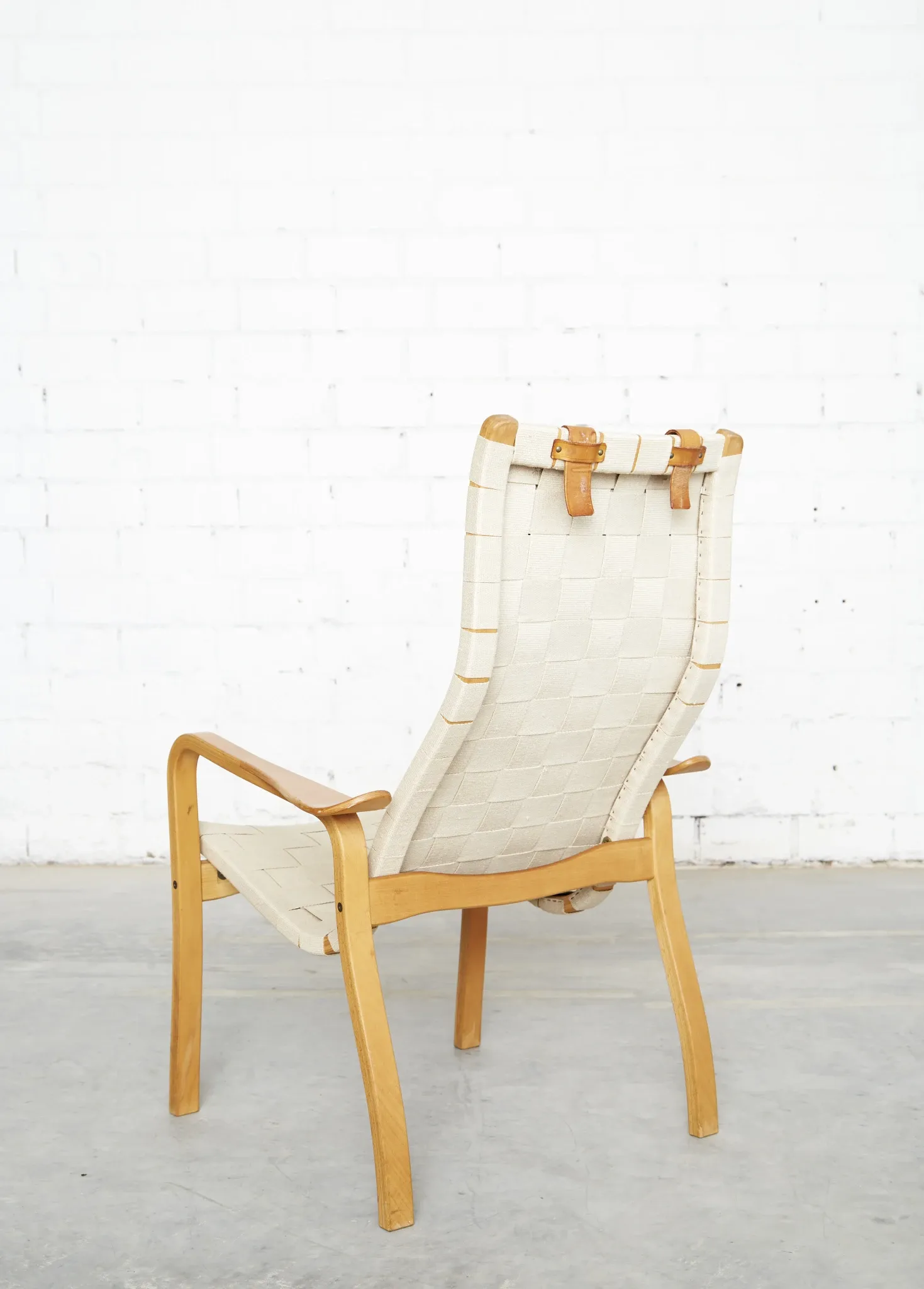 Yngve Ekström Lounge Chair 'Primo High' for Swedese