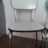 Chaises formica des années 50